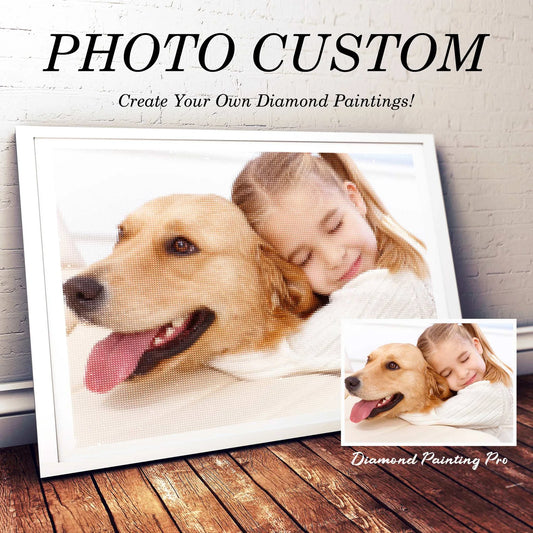 Create Custom Diamond Painting - Personalized Diamond Art Kits