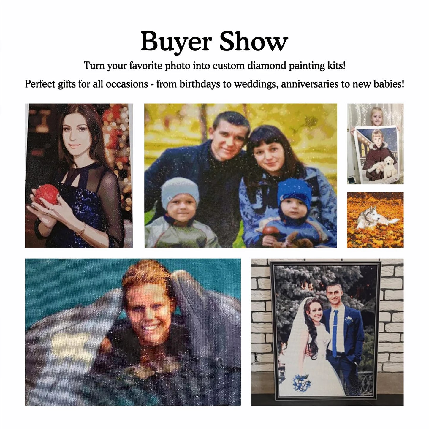 Create Custom Diamond Painting - Personalized Diamond Art Kits