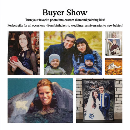 Create Custom Diamond Painting - Personalized Diamond Art Kits